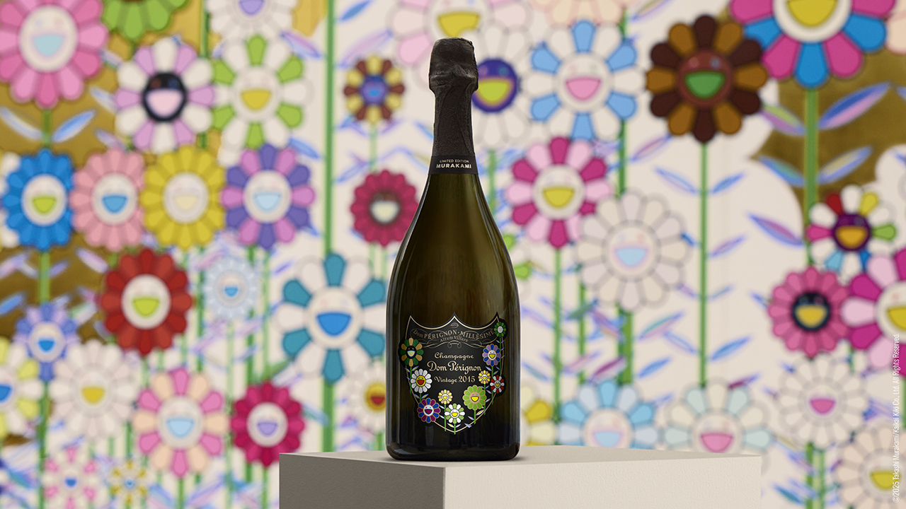 Takashi Murakami Adds His Signature Style to Dom Pérignon