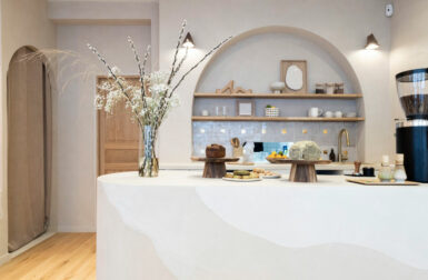 A Coffee Shop Becomes a Serene Escape in the Heart of Paris