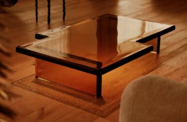 Clive Lonstein Melds Glass + Geometry In His Debut Furniture Collection