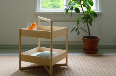 The Taso Tray Table by Cecilie Manz Easily Transitions Between Spaces