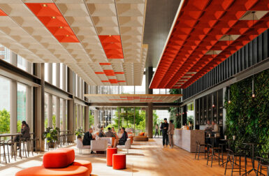 Turf Blends Acoustic Performance and Design to Transform Ceilings